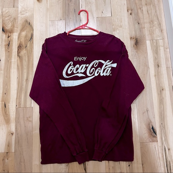 Coca Cola Long Sleeve Graphic Shirt - Picture 2 of 3